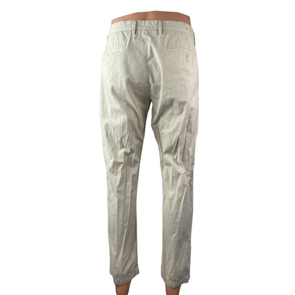 J.Crew The Sutton Men's Beige High Rise Chino Tapered Denim Jeans Pants Sz 33x32