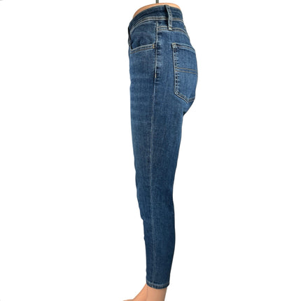 Tommy Hilfiger Women's Blue Super High Rise Skinny Medium Wash Denim Jeans 29/30