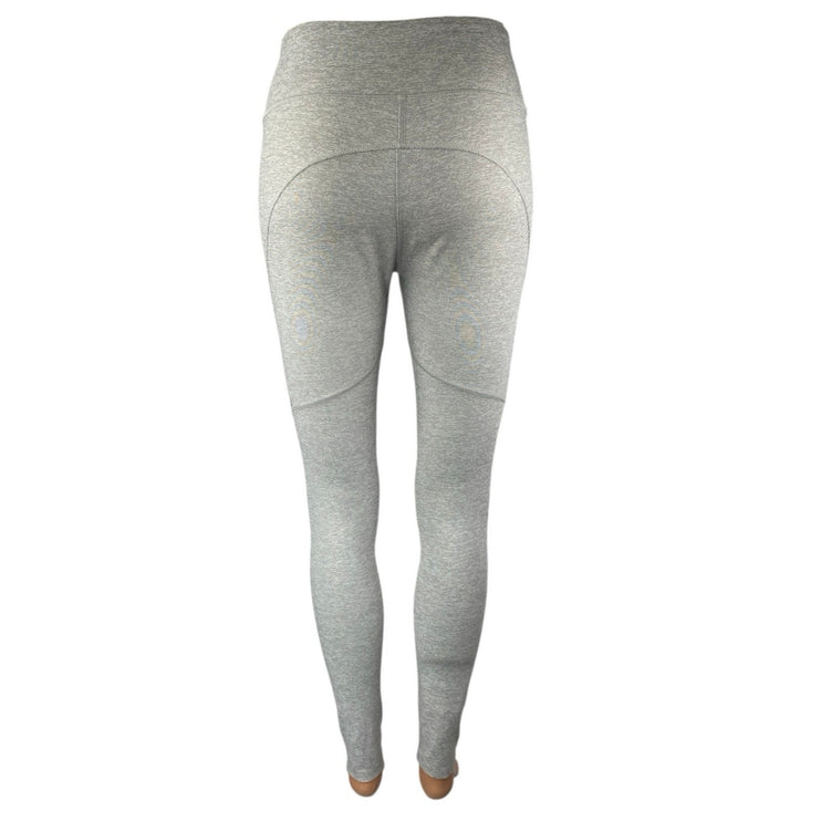 Outdoor Voices Women's Gray Colorblock Yoga Workout Athletic Leggings Pants S