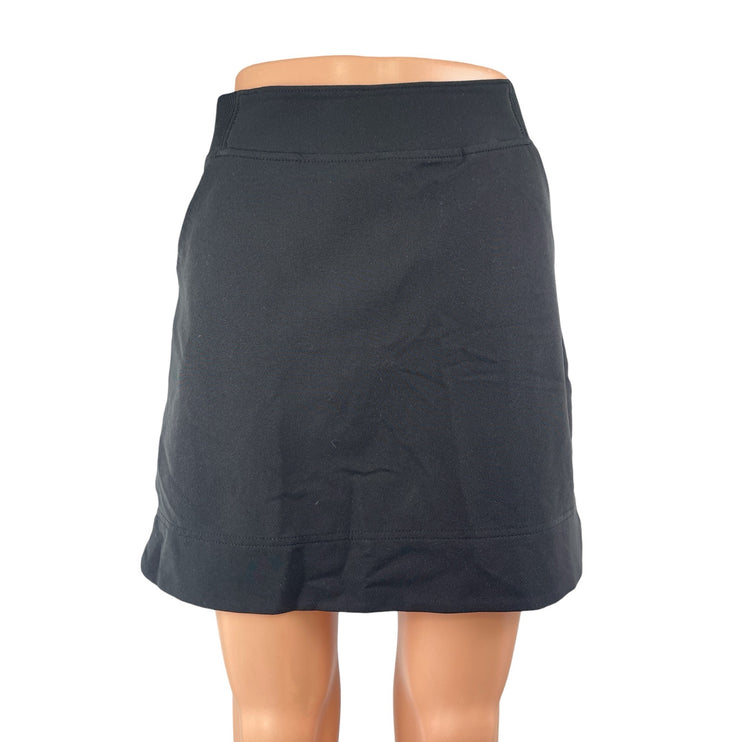 32 Degrees Cool Women's Black High Rise Mini Golf Athletic Flared A-Line Skirt S