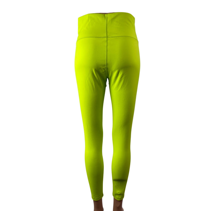 Terez Women's Neon High Rise Skinny Yoga Athletic Activewear Leggings Pants Sz L