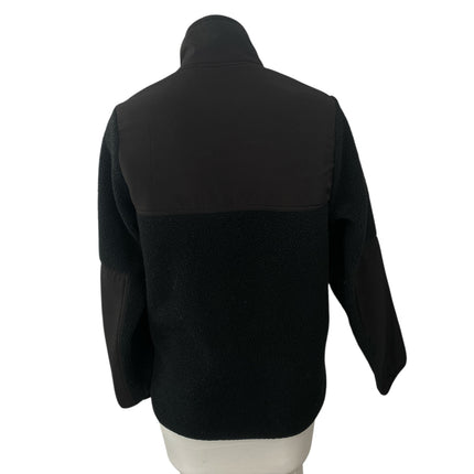 Rohnisch Phoebe Pile Women's Black Fleece Windproof Full Zip Coat Jacket Size S