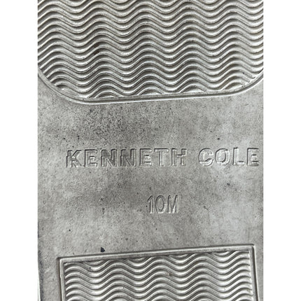 Kenneth Cole Kalvin Black Leather Beaded Slip On High Top Sneakers Shoes Size 10