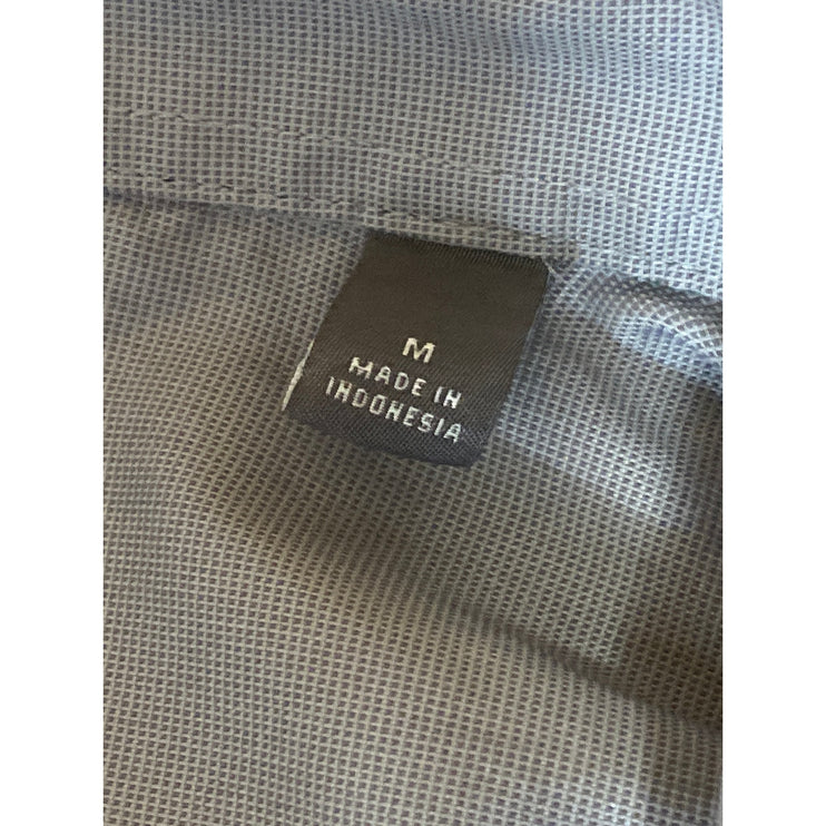 Michael Kors Airsoft Eco Men's Gray Slim Fit Long Sleeve Button Down Shirt Top M