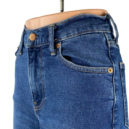 GAP Women's Blue High Rise Baggy Flare Palazzo Wide Leg Denim Jeans Pants Sz 24