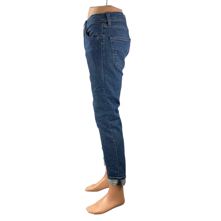 Levi's Men's Blue Medium Wash Slim Fit Skinny Y2k Casual Denim Jeans Size 32