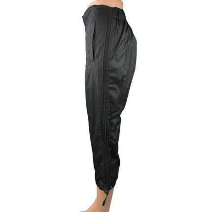 Opening Ceremony Black Windbreaker Parachute Zipper Crop Trousers Rain Pants XS