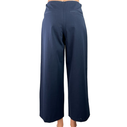 NEW Old Navy Pixie Navy Blue High Rise Baggy Wide Leg Trousers Pants Size XSP