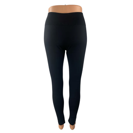 Wolford Women's Black High Rise Skinny Yoga Athletic Activewear Leggings Pants M