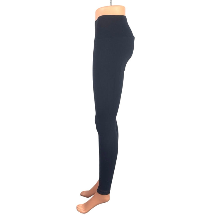 NEW Wolford Black High Rise Yoga Gym Sports Athletic Activewear Legging Pants XS