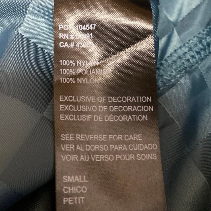 Umbro Men's Blue Plaid Checkerboard Elastic Waist Activewear Athletics Shorts S