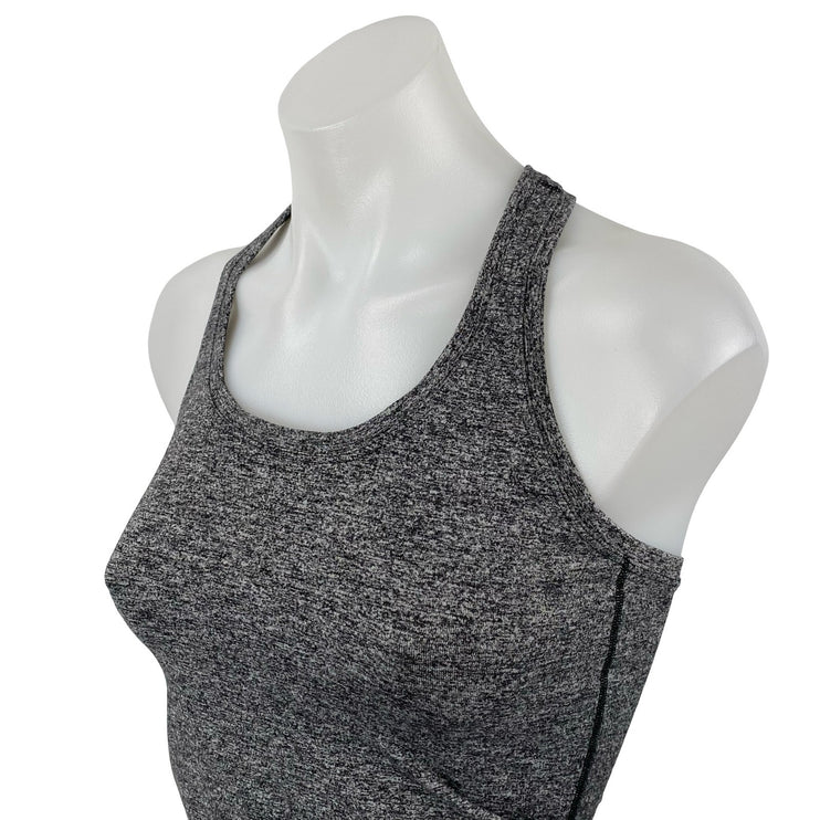 Lululemon Women's Gray Racerback Yoga Workout Running Athletic Tank Top Size 2