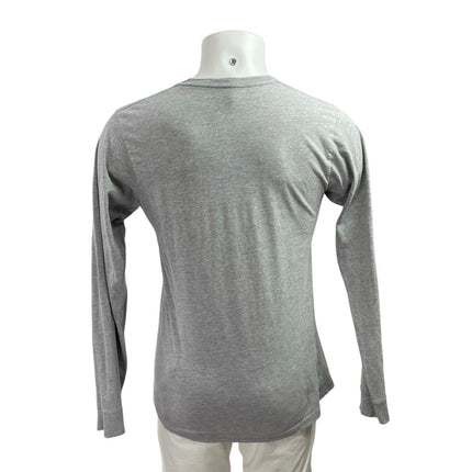 Akademiks Men's NASA Space Admin Gray Graphic Long Sleeve T Shirt Tee Top Size M