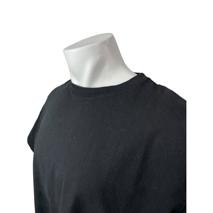 H&M Men's Black Short Sleeve Crew Neck Casual Basic T Shirt Tee Top Size XXL