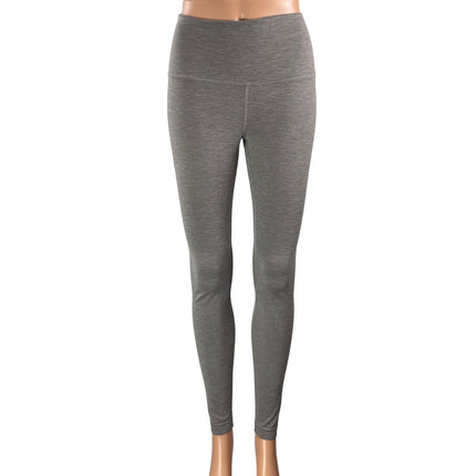 Lululemon Women's Heather Gray High Waisted Activewear Athletic Legging Pants 6