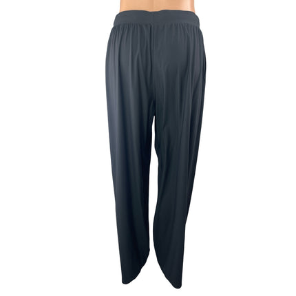 Uniqlo Black High Rise Dropped Crotch Lounge Jogger Track Harem Trouser Pants M