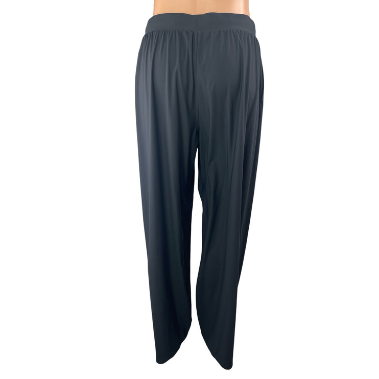 Uniqlo Black High Rise Dropped Crotch Lounge Jogger Track Harem Trouser Pants M