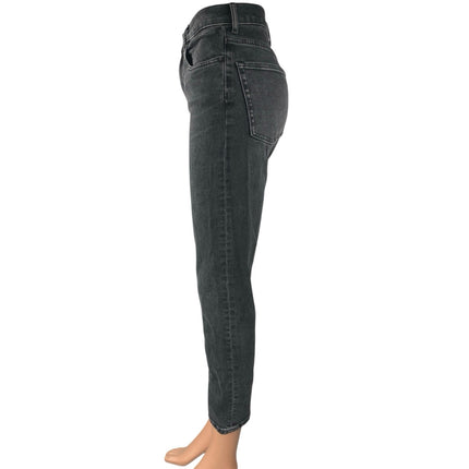 Everlane Cheeky Women's Black Wash High Waisted Skinny Denim Jeans Pants Size 25