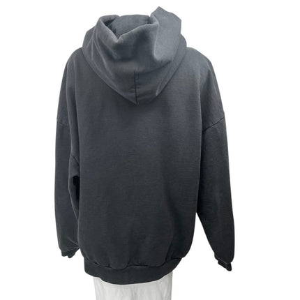 Drew House Black Graphic Logo Long Sleeve Hooded Hoodie Sweater Sweatshirt Top L