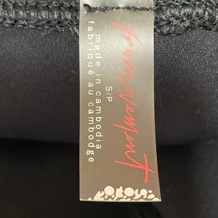 Free People FP Movement Women's Black High Rise Athletic Leggings Pants Size S