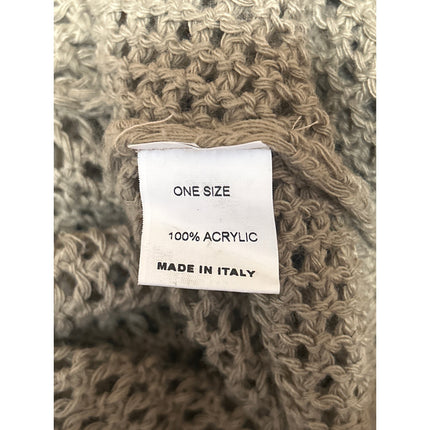 American Eagle Outfitters Dont Ask Why Tan Open Knit Crochet Cardigan Sweater OS