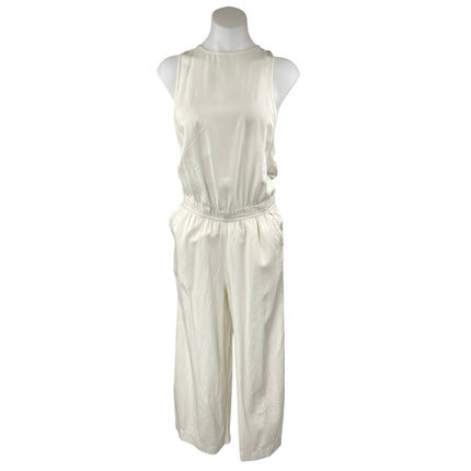 NEW Splendid White Sleeveless Tank Top Crop Wide Leg Pants 2 Pc Set Size XS