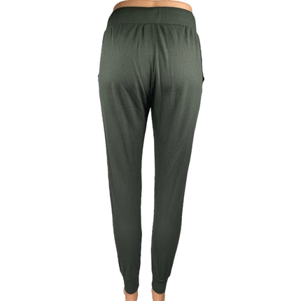 Terez Women's Dark Gray Drawstring Workout Athletic Jogger Sweat Pants Size XS