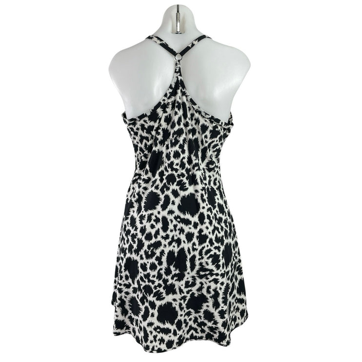 Outdoor Voices The Exercise Black White Built in Short Tennis Golf Dress Size L