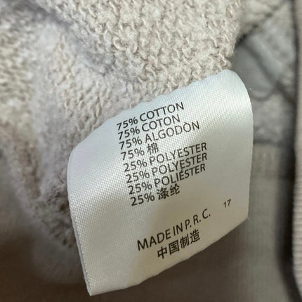 Brandy Melville Women's Beige Taupe Full Zip Hoodie Hooded Sweatshirt Top Size S