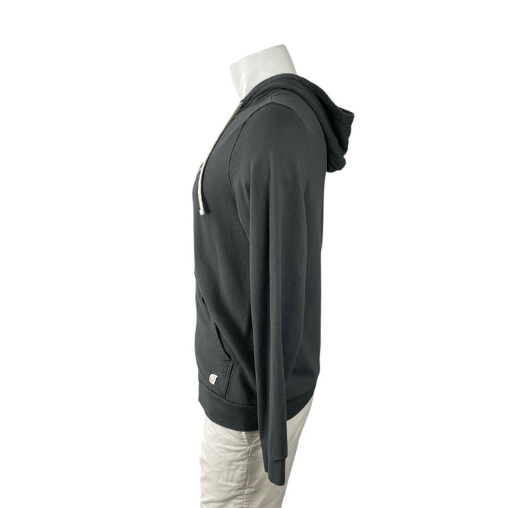 Marine Layer Afternoon Black Long Sleeve Hoodie Sweater Sweatshirt Jacket Top S
