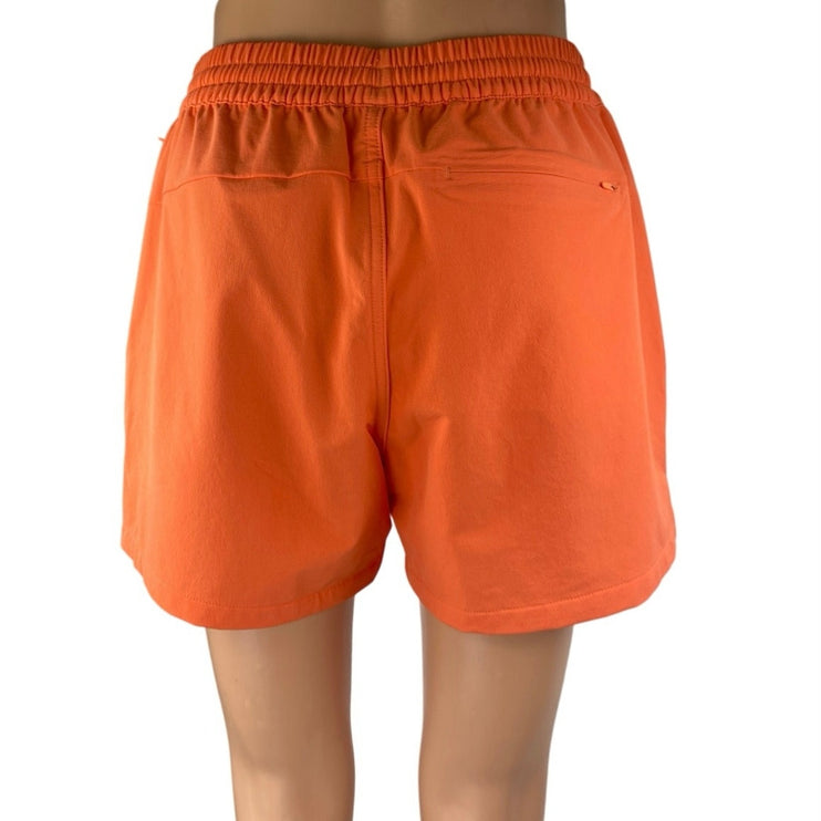 Outdoor Voices Women's Coral High Waisted Workout Athletic Running Shorts Size S
