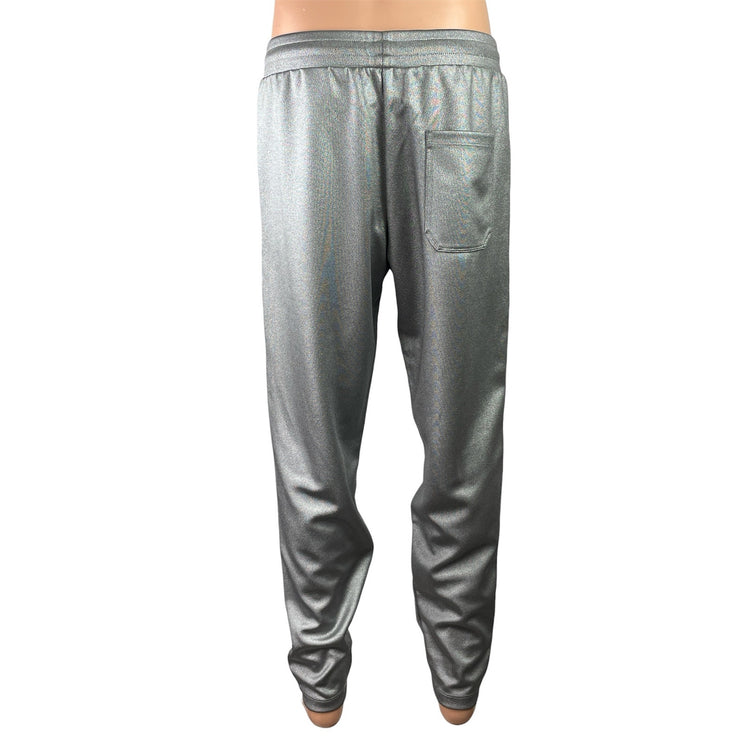 Star Golden Goose Men's Gray Mid Rise Pleated Lounge Jogger Sweat Pants Size XL