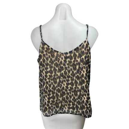 Heartloom Multicolor Animal Print Sleeveless Cami Camisole Crop Tank Top Size L