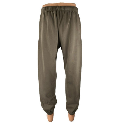 Project Titan Men's Olive Green Straight Slim Drawstring Jogger  Sweat Pants L