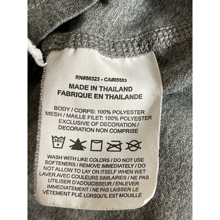 Nike Dri Fit Women's Gray Crossback Running Yoga Workout Athletic Tank Top Sz M