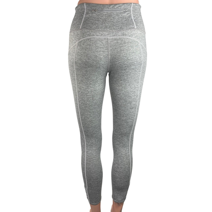 Free People Movement Women's Heathered Gray Athletic Yoga Workout Leggings Sz S