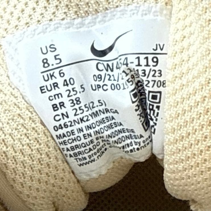 Nike Air Max SC Cream Brown Suede Laether Lace Up Low Top Sneakers Shoes Sz 8.5