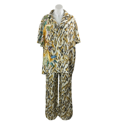 Tell Your Friends Women's Multicolor Shorts Sleeves Sleepwear Pajama Sets Size S