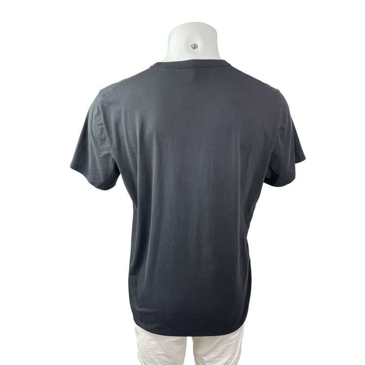 Lululemon Men's Black Short Sleeve Crew Neck Running Athletic T Shirt Tee Top M