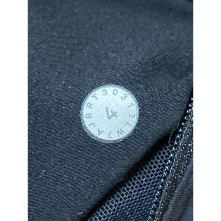 Lululemon Speed Up Black High Rise Workout Yoga Gym Athletic Running Shorts Sz 4