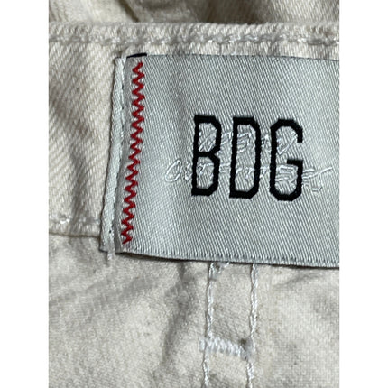 Urban Outfitters BDG Women's White High Rise Baggy Wide Leg Trousers Pants Sz 32