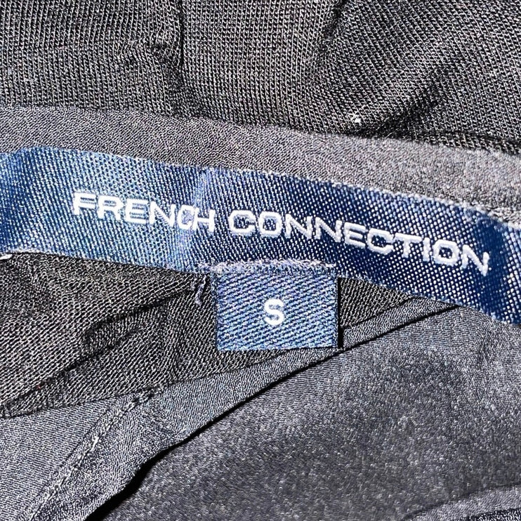 French Connection Women's Black Sleeveless Muscle Cami Camisole Tank Top Size S