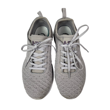 APL Athletic Propulsion Labs TechLoom Phantom Gray Running Sneakers Shoes 8.5