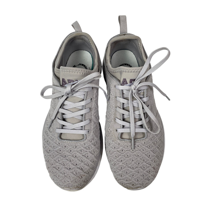 APL Athletic Propulsion Labs TechLoom Phantom Gray Running Sneakers Shoes 8.5