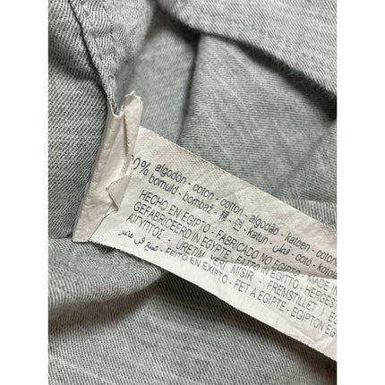Zara Men's Gray Long Sleeve Regular Fit Casual Button Down Shirt Top Size M