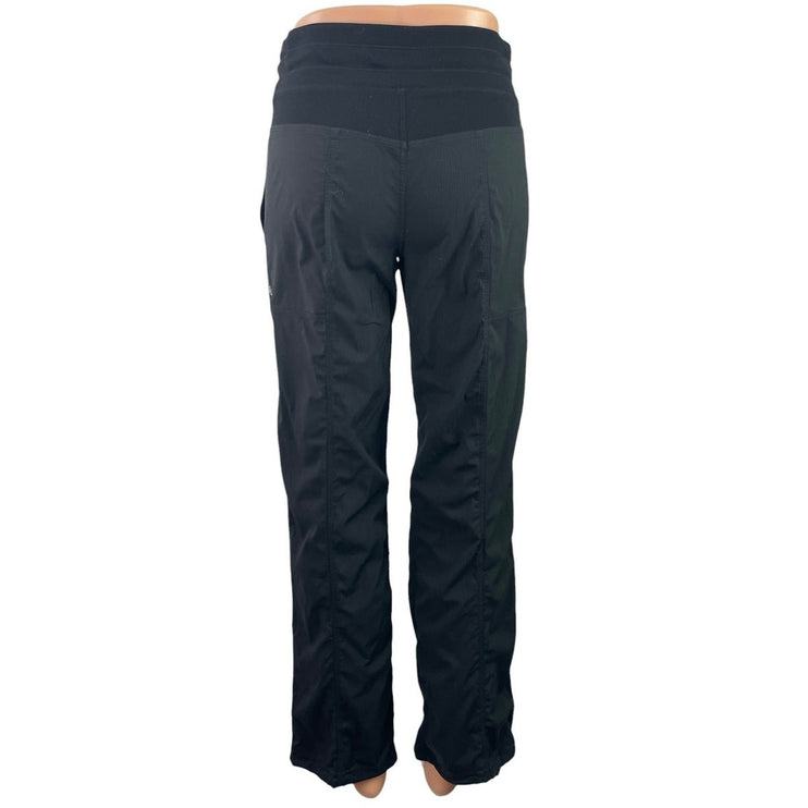 Lululemon Dance Studio Black Warm Up Track Athletic Activewear Trousers Pants M