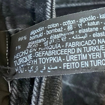 Zara Women's Black Wash High Waisted Flared Bootcut Denim Jeans Pants Size 6