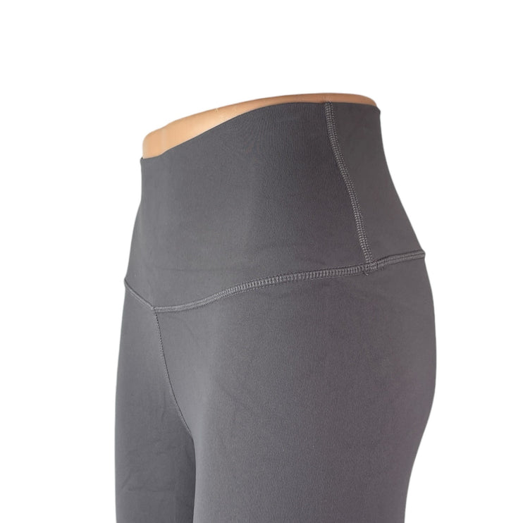 Alo Yoga Gray High Rise Skinny Yoga Gym Athletic Activewear Leggings Pants S/M