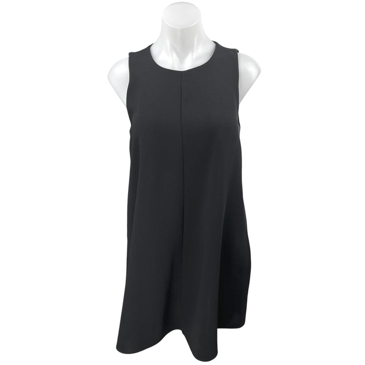 Aritzia Wilfred Free Black Sleeveless Cami Camisole Tank Mini Shift Dress Size L