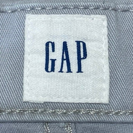 Gap Essential Khaki 7" Men's Gray Straight Golf Chino Bermuda Shorts Size 36